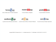 Tablet Screenshot of grupoformazion.com